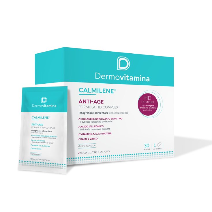 Dermovitamina Calmilene Antiage – 30 Bustine Collagene e Ialuronico