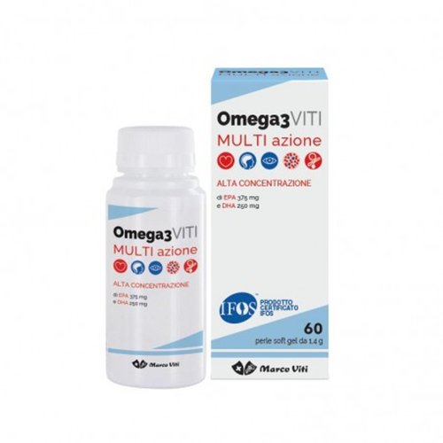 Omega‑3 Multi Azione 60 perle – EPA/DHA Vitamina E