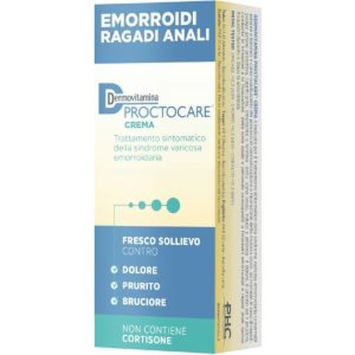 Dermovitamina Proctocare Crema 30 ml – Sollievo per Emorroidi e Ragadi