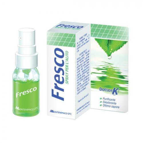 Fresco Spray – Spray Orale con Menta Naturale per Alito Fresco, 15 ml