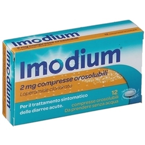 IMODIUM*12CPR OROSOL 2MG