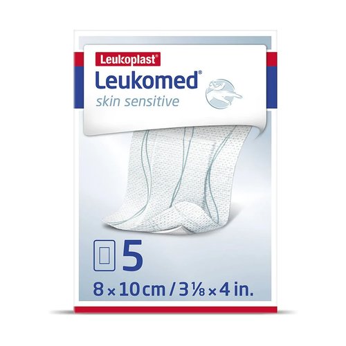 LEUKOMED SKIN SENS STER 8X10