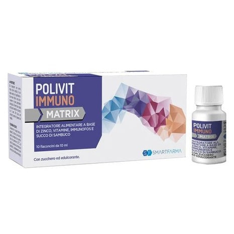 Polivit Immuno Matrix 10 Flaconcini – Difese Immunitarie e Vitalità