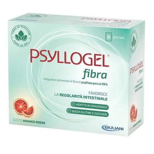 Psyllogel Fibra Arancia Rossa 20 Bustine – Regolarità Intestinale Naturale