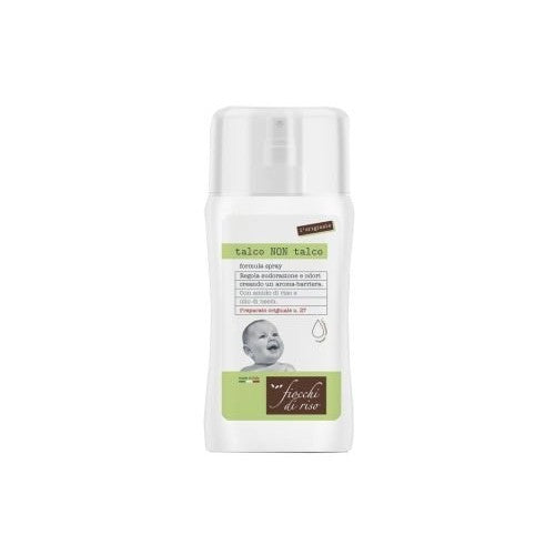 Talco Non Talco Spray 100 ml – Effetto Talco Rinfrescante e Anti-Odorante per Bambini e Adulti